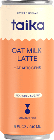 Oat Milk Latte can
